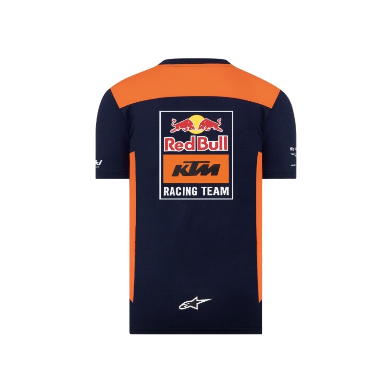 Maglietta KTM Red Bull Racing Official Teamline blu-arancio
