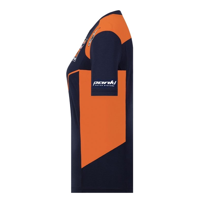 Camicia KTM Red Bull Racing Official Teamline donna blu-arancio Saldi