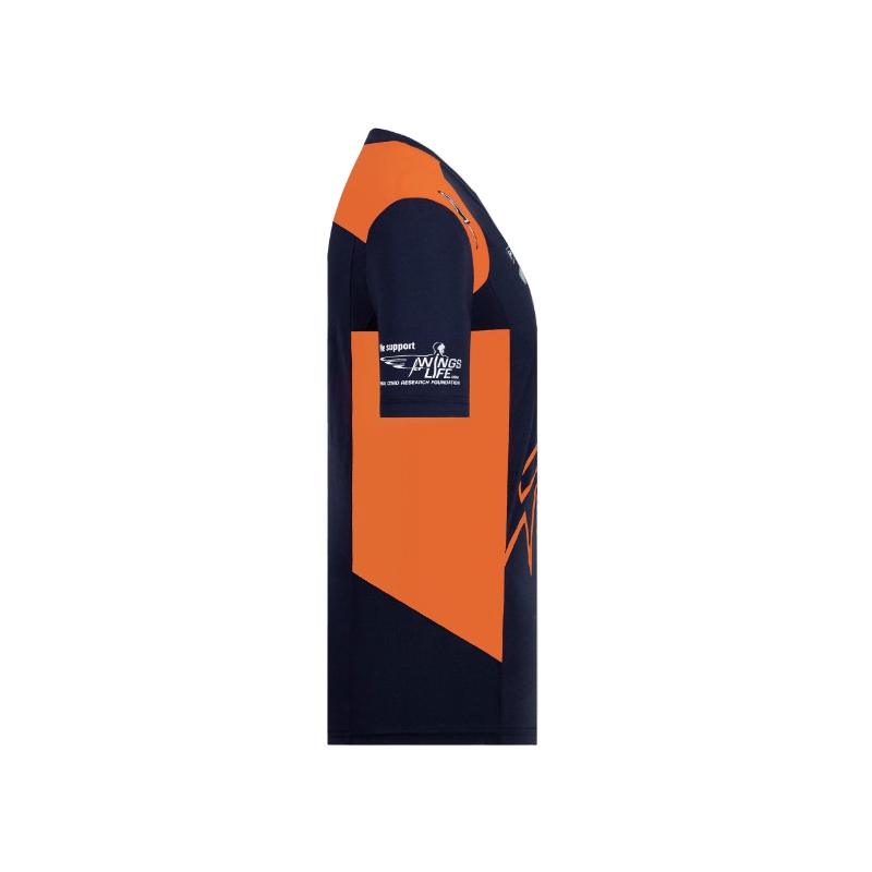 Maglietta da bambino KTM Red Bull Racing Official Teamline blu-arancio