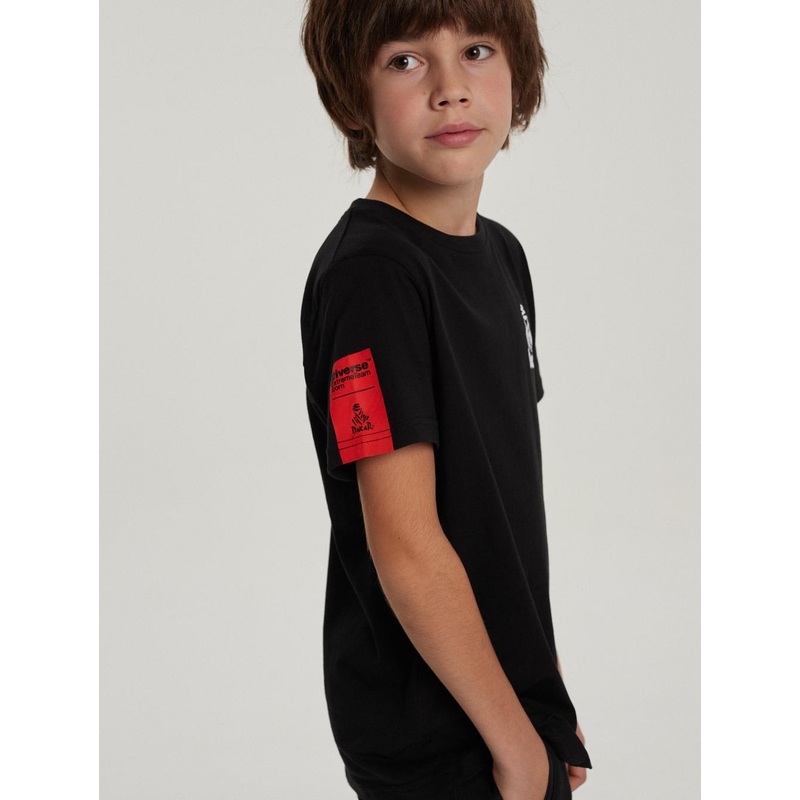 Dětské triko DAKAR DKR KID 322 černé