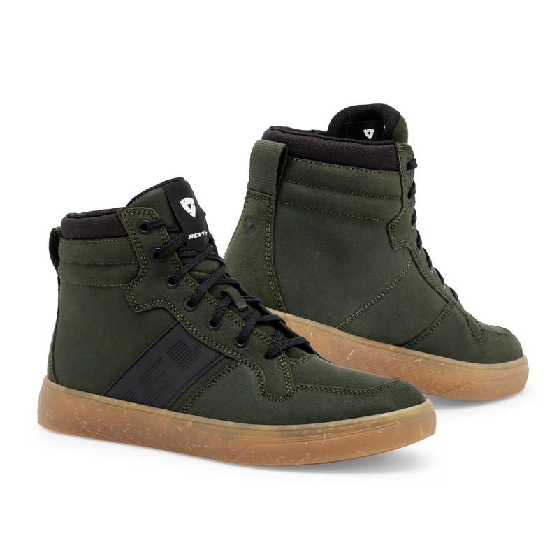 Vendita stivali moto Revit Kick verde scuro-marrone Saldi