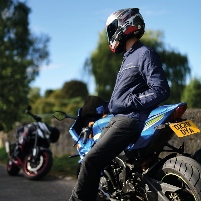 Giacca da moto Oxford Arizona 1.0 Air Nero