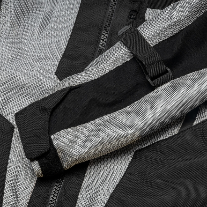Giacca da moto Rebelhorn Scandal II argento-nero