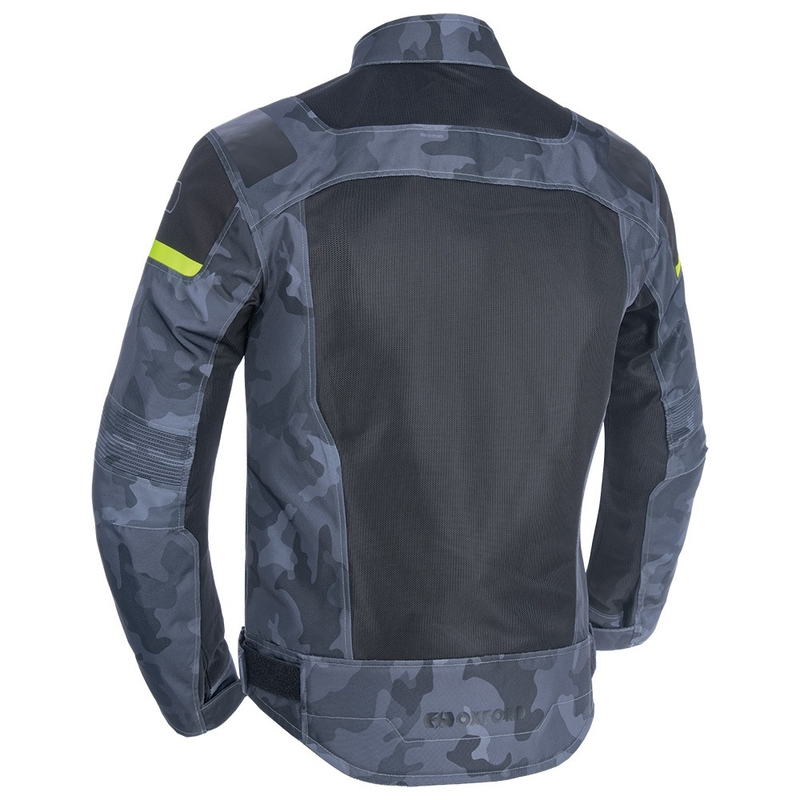Giacca da moto Oxford Dakar D2D Air mimetica grigia Saldi