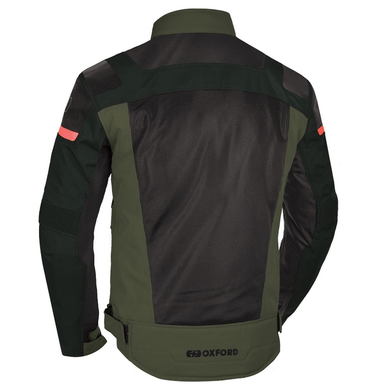 Giacca moto Oxford Dakar D2D Air verde