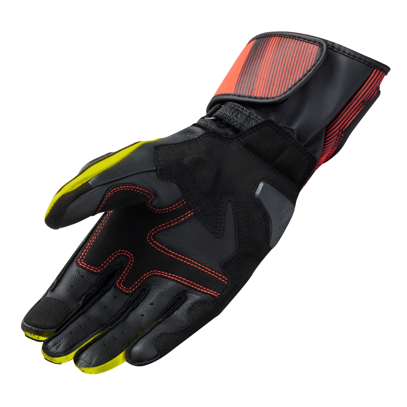 Rukavice na motorku Revit Metis 2 černo-fluo žluté výprodej