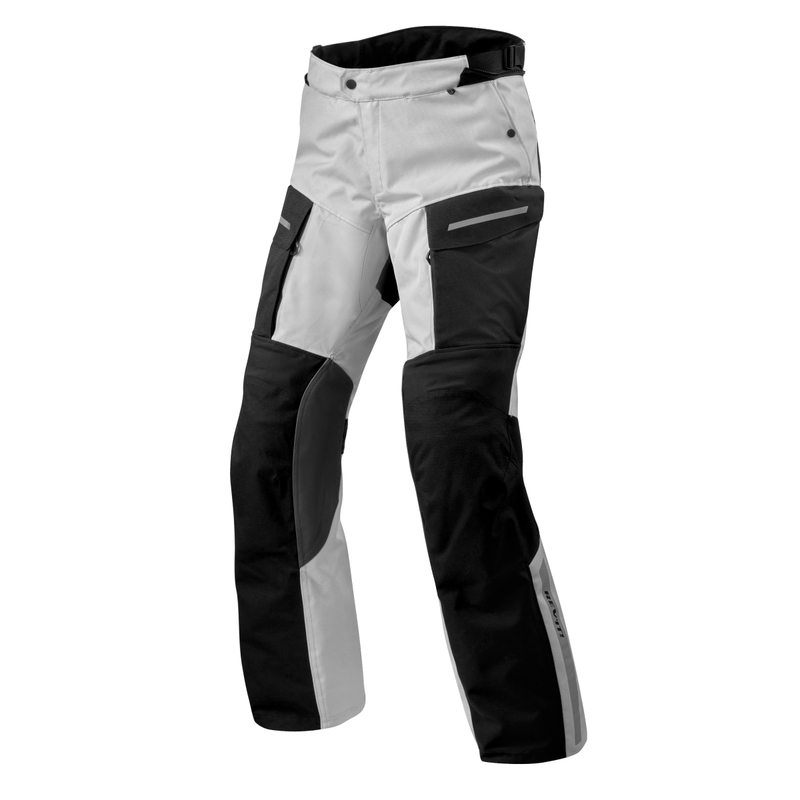 Pantaloni da moto Revit Offtrack 2 H2O nero-argento