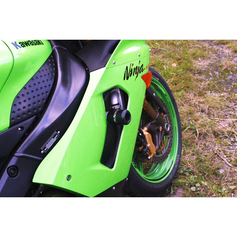 Kawasaki ZX-6R (05-06) con modifica della carenatura Gatling
