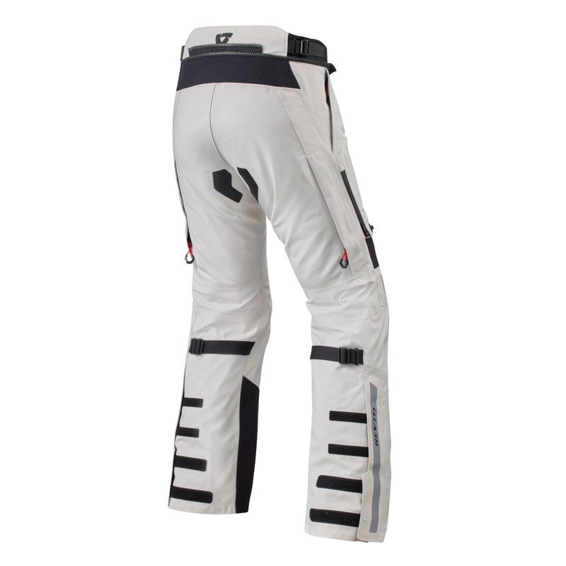 Pantaloni da moto Revit Poseidon 3 GTX argento-nero