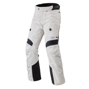 Pantaloni da moto Revit Poseidon 3 GTX argento-nero