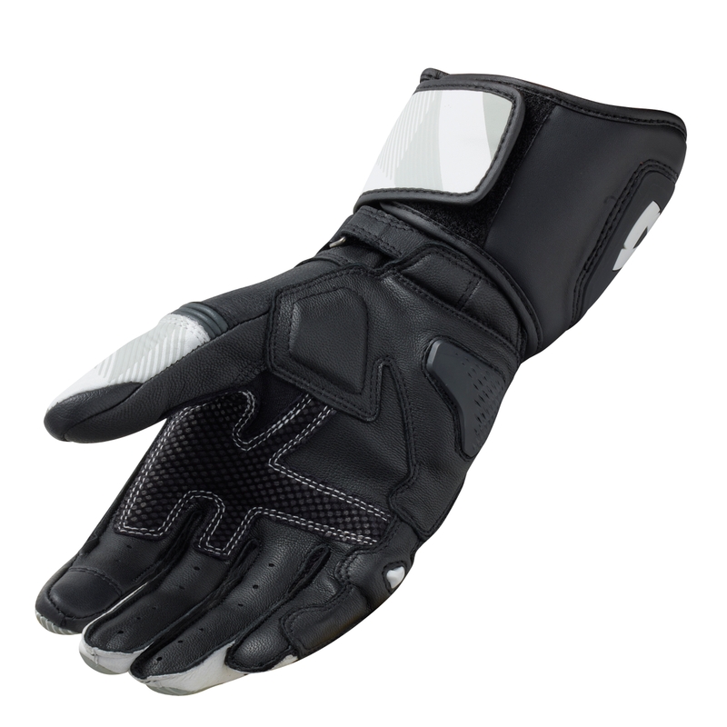 Guanti da moto Revit League 2 nero-grigio