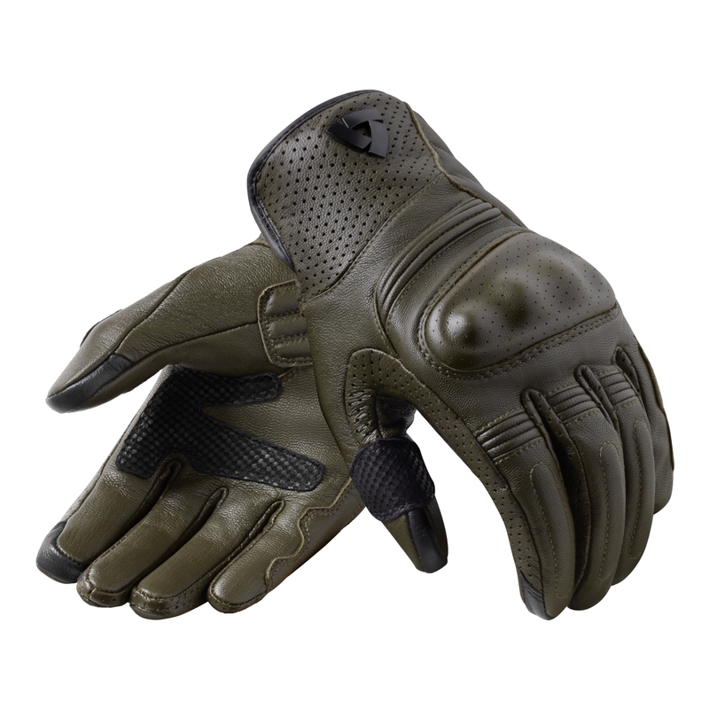 Guanti da moto Revit Monster 3 verde scuro