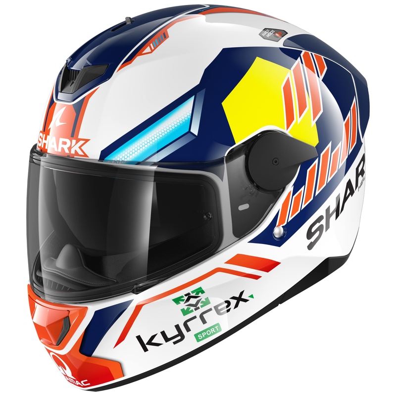 Integrální přilba na motorku SHARK D-SKWAL 2 Replica Jorge Martin bílo-červeno-modro-žlutá