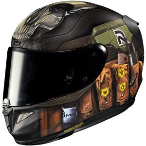 Casco moto integrale HJC RPHA 11 Ghost Call Of Duty MC34SF nero-marrone-verde Saldi