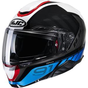 Casco moto HJC RPHA 91 Rafino MC21 rosso-blu-nero-bianco
