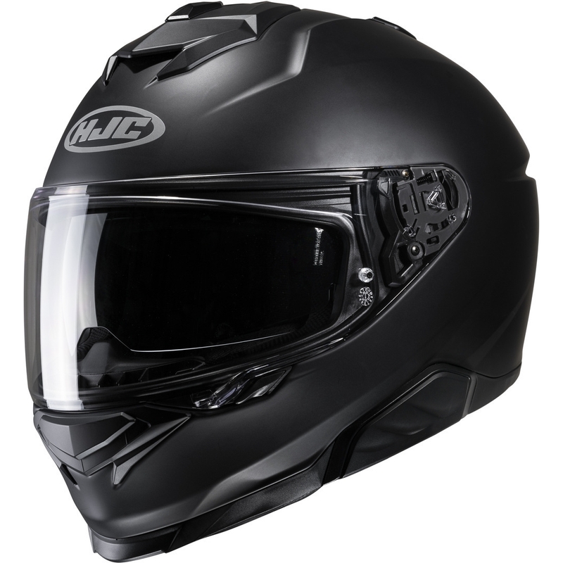 Casco moto integrale HJC i71 Solid Semi Flat Black