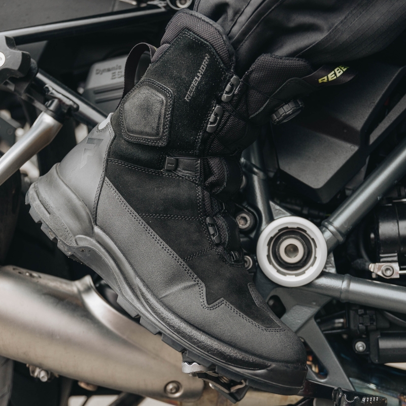 Stivali da moto Rebelhorn Infinity neri Saldi