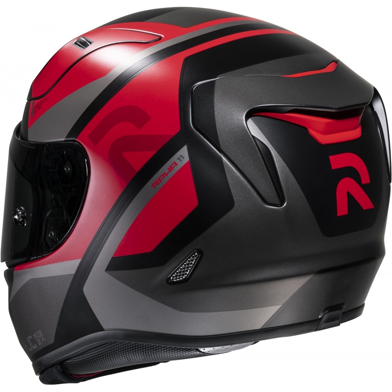 Casco moto integrale HJC RPHA 11 Seeze MC1SF nero-grigio-rosso Saldi
