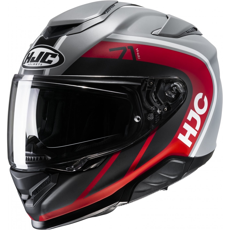 Casco moto integrale HJC RPHA 71 Mapos MC1SF nero-bianco-grigio-rosso Saldi