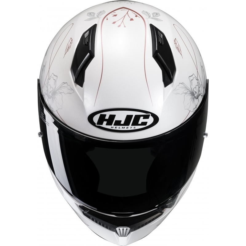 Casco moto integrale HJC C10 Epik MC8 bianco