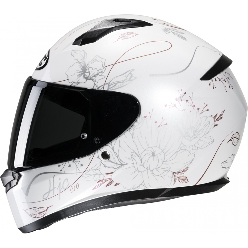 Casco moto integrale HJC C10 Epik MC8 bianco