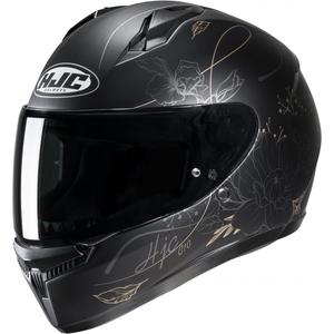 Casco moto integrale HJC C10 Epik MC9SF nero e oro