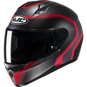 Casco moto integrale HJC C10 Elie MC1SF nero-rosso