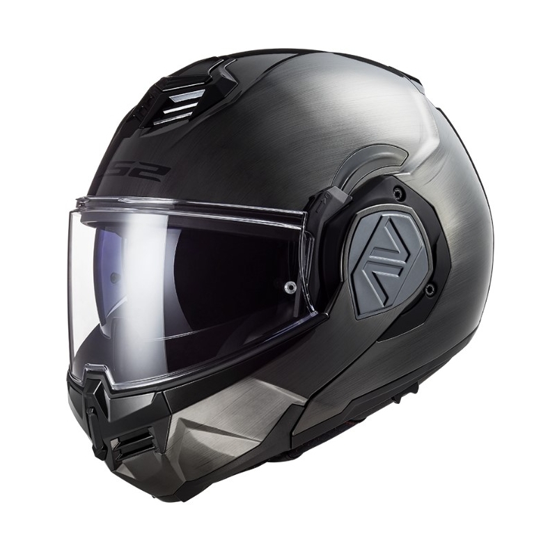Casco moto ribaltabile LS2 FF906 Advant Jeans 06 grigio
