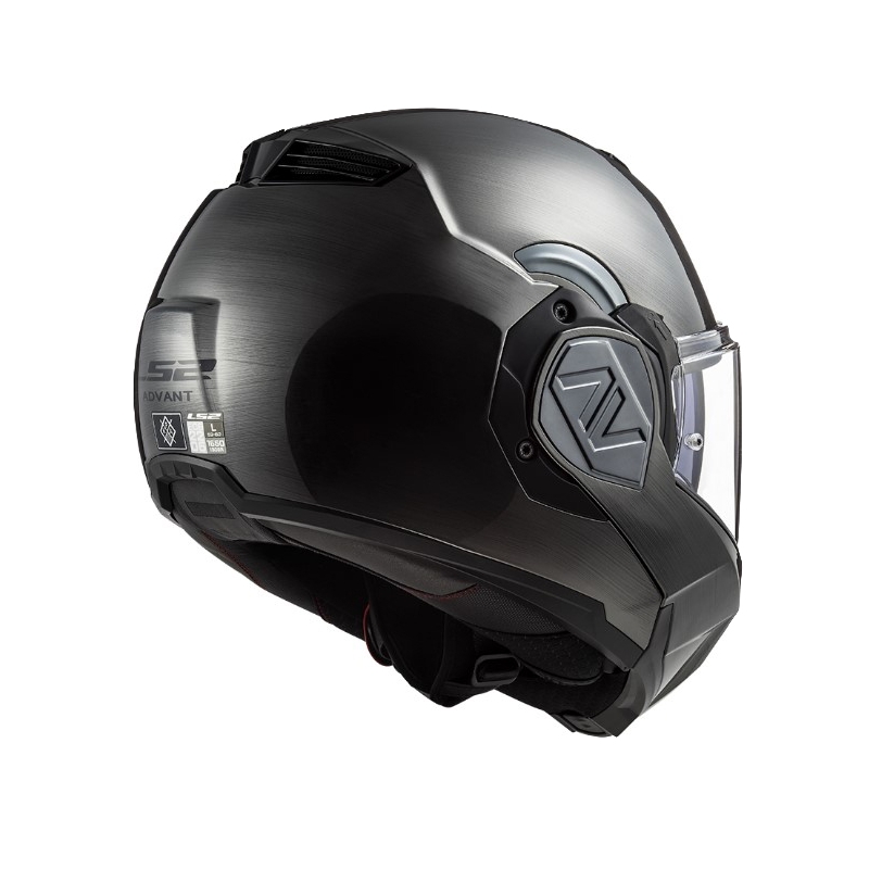 Casco moto ribaltabile LS2 FF906 Advant Jeans 06 grigio