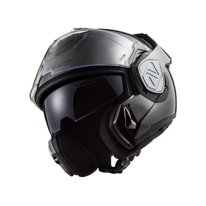 Casco moto ribaltabile LS2 FF906 Advant Jeans 06 grigio