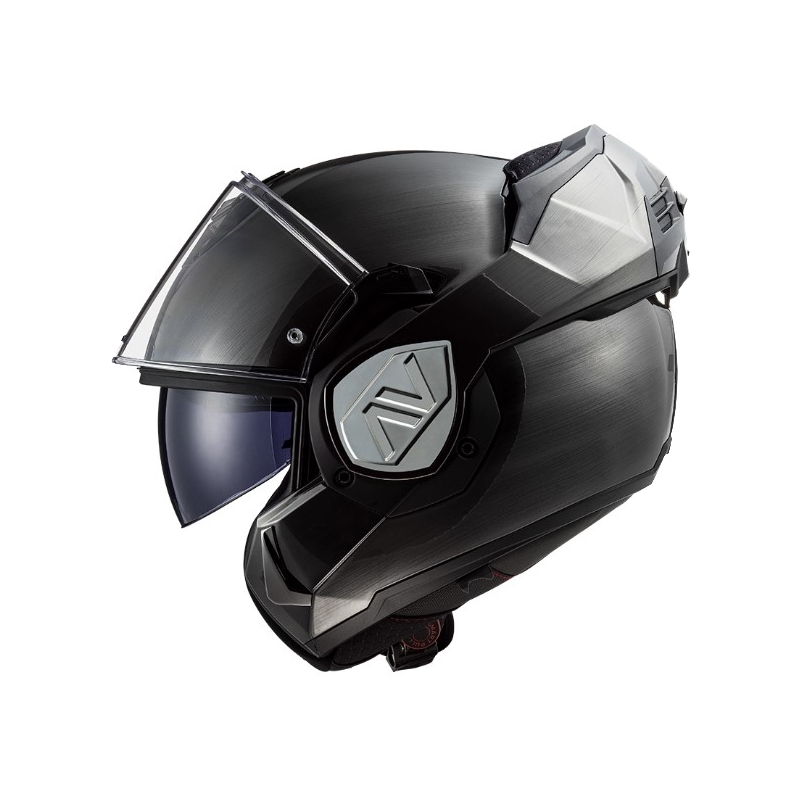 Casco moto ribaltabile LS2 FF906 Advant Jeans 06 grigio