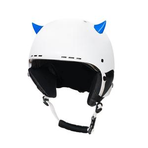 Mini corna da casco 57 blu