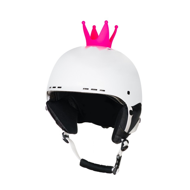 Corona del casco 63 rosa