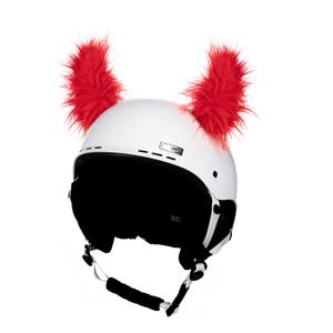 Orecchie a caschetto Corna rosse pelose