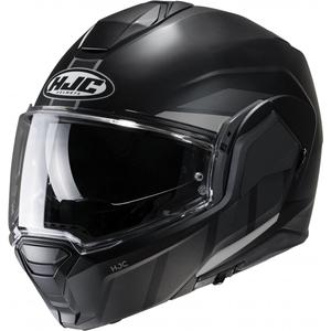 Casco moto apribile HJC i100 Beis MC5SF nero-grigio