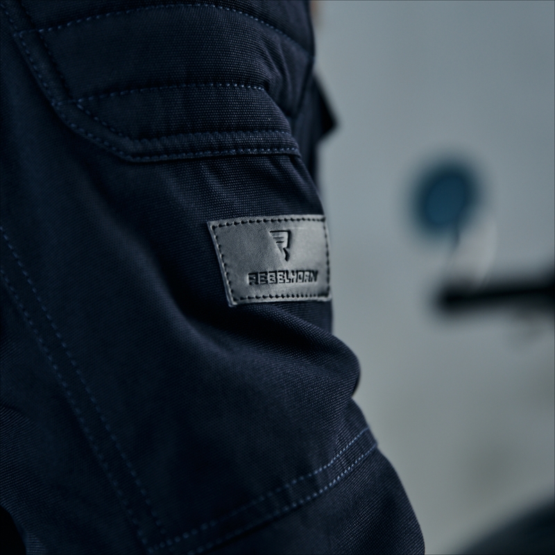 Giacca da moto Rebelhorn Hunter blu scuro Saldi