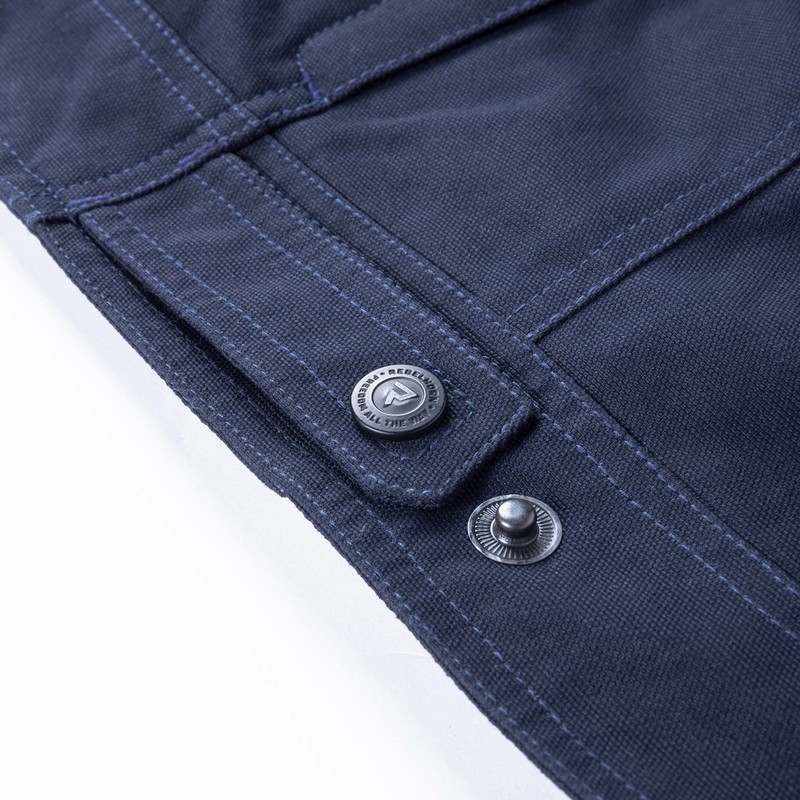 Giacca da moto Rebelhorn Hunter blu scuro Saldi