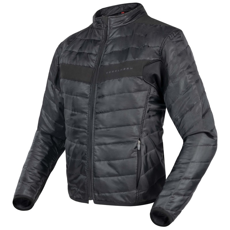 Giacca da moto Rebelhorn Range antracite-nero-giallo fluo