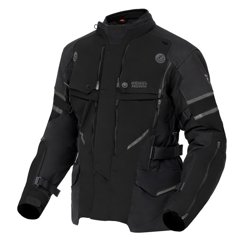 Giacca da moto Rebelhorn Range nera