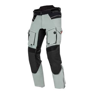 Pantaloni da moto Rebelhorn Range grigio-nero-rosso