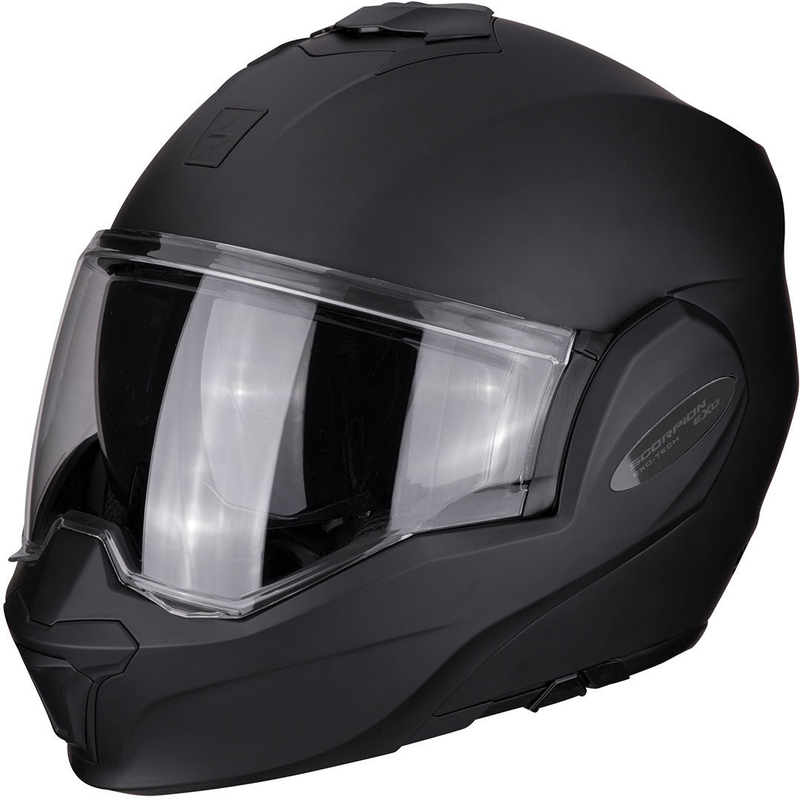 Casco modulare Scorpion EXO-TECH EVO nero opaco