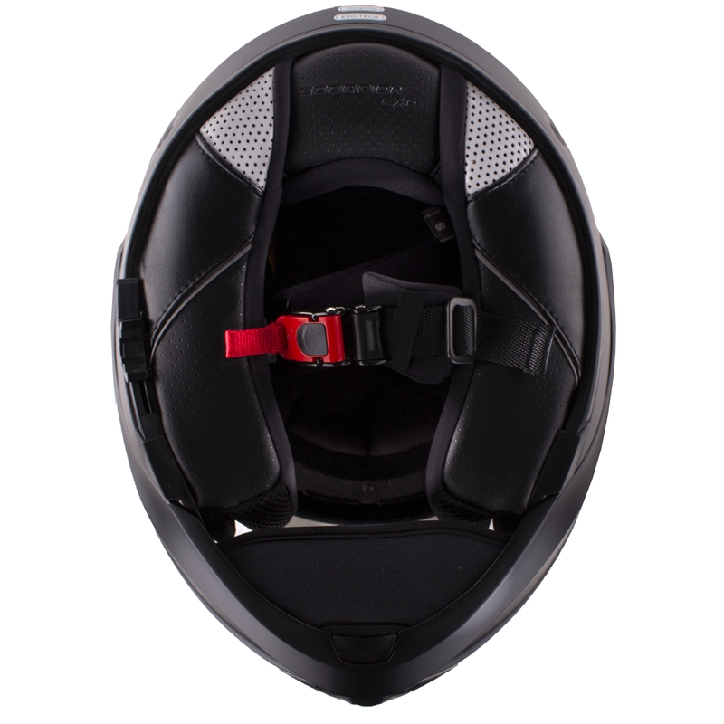 Casco modulare Scorpion EXO-TECH EVO nero opaco