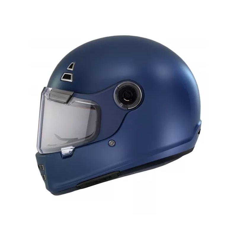MT Jarama Solid A7 casco moto integrale blu opaco Saldi