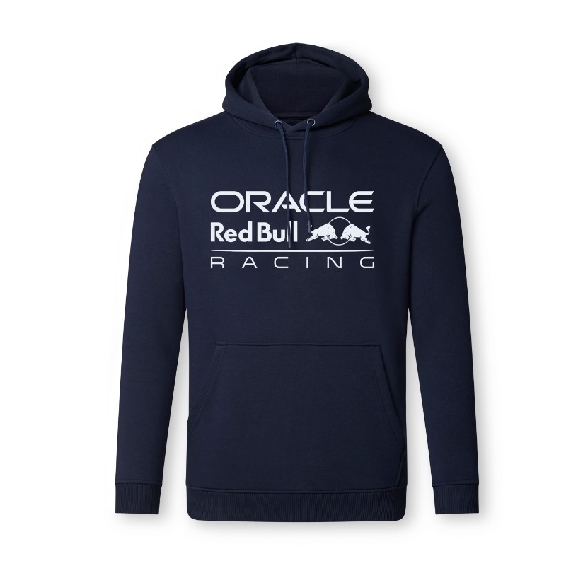 Felpa con cappuccio Red Bull Racing F1 Core Mono blu scuro