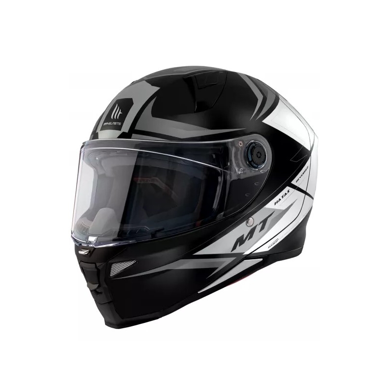 Casco moto integrale MT Revenge 2 Hatax bianco e nero Saldi