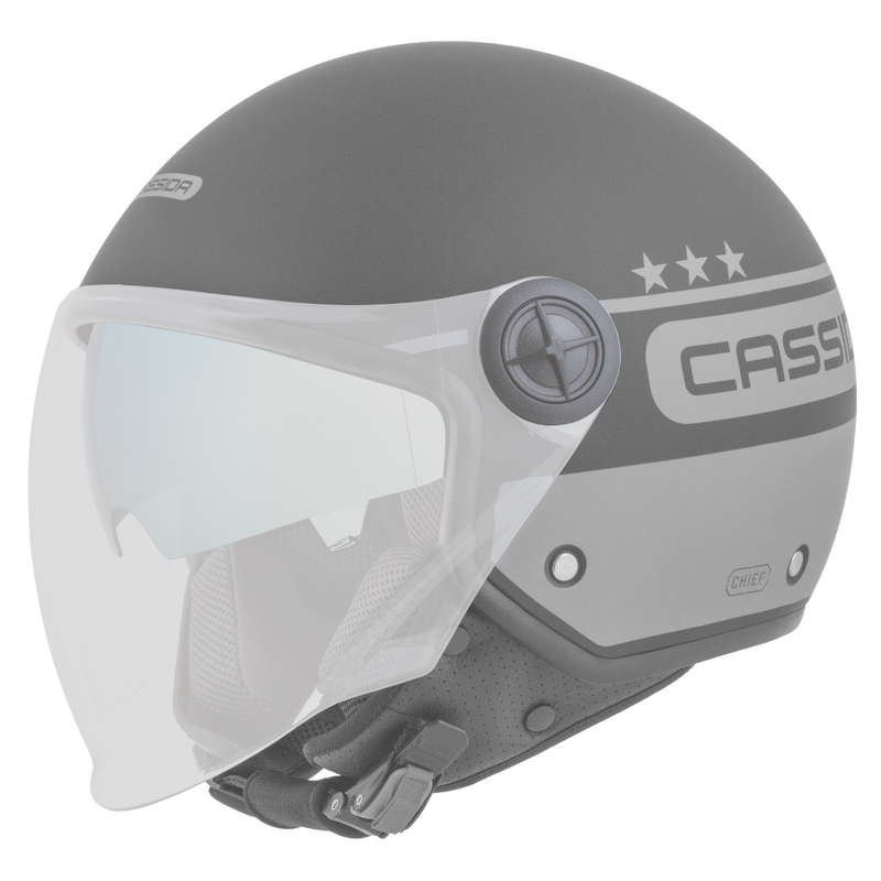 Casco moto aperto Cassida Handy Plus Chief verde