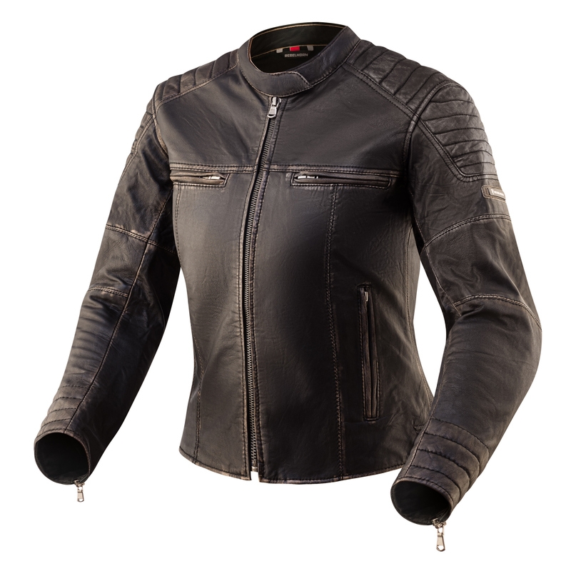 Giacca moto donna Rebelhorn Hunter Pro Vintage Saldi