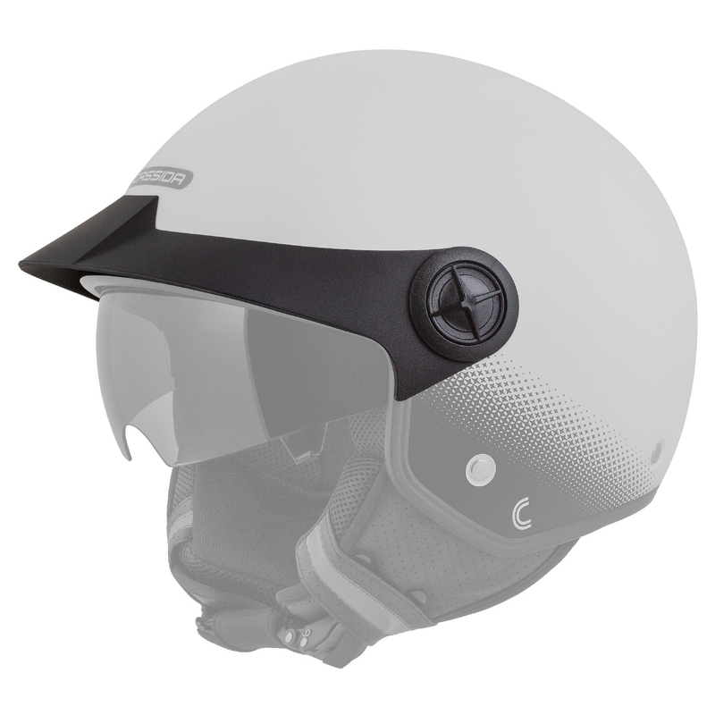 Casco moto aperto Cassida Handy Plus bianco-nero