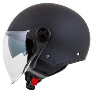 Casco moto aperto Cassida Handy Plus nero-grigio