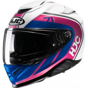 Casco moto integrale HJC RPHA 71 Mapos MC28SF rosa-blu-bianco